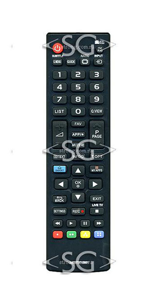 Пульт дистанционного управления для LG AKB73715601