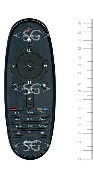 Пульт дистанционного управления для PHILIPS 2422 5490 2543 (YKF278-001,2422 5499 0239,RC2683203/01,3139 238 19861,RC4498,RC4499)