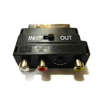 ���������� SCART-3 ������ RCA+S Video (����-�����)
