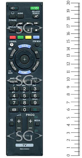 Пульт дистанционного управления для SONY RM-ED053