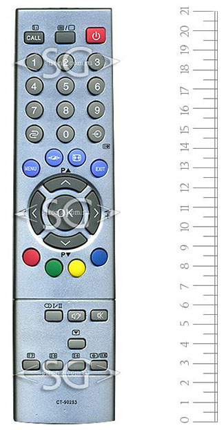 Пульт дистанционного управления для TOSHIBA CT-90253