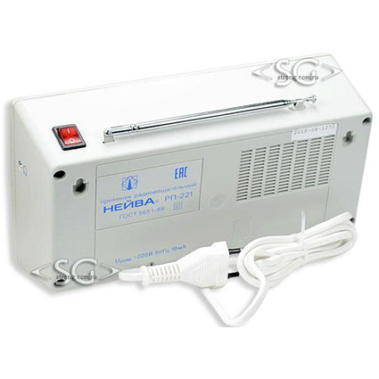 �������� ����� ��-221 ���1(65,8-74���)/ ���2(FM)(87,5-108���) 0,3��, 220V, 225*135*85��