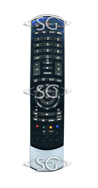 Пульт дистанционного управления для TOSHIBA CT-90405 3D