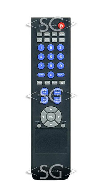Пульт дистанционного управления для HYUNDAI tv H-LCD1515, H-LCD1915 / CAMERON tv LTV-1510, LTV-2210)