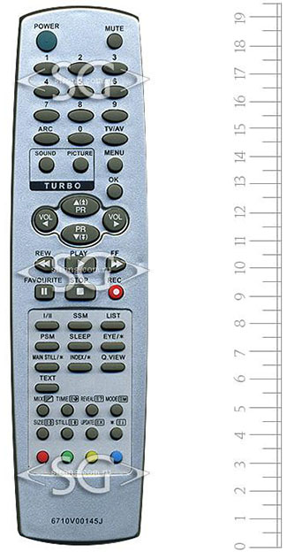 Пульт дистанционного управления для LG 6710V00145J