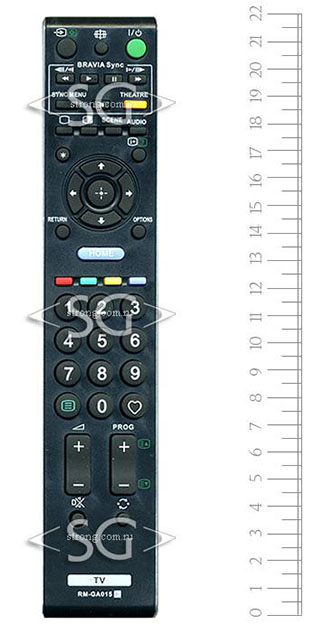 ����� �������������� ���������� ��� SONY RM-GA015