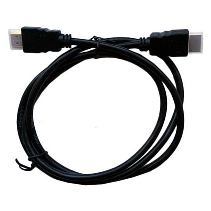 Шнур штекер HDMI - штекер HDMI v1.4 1,8 м. OD5.5mm (без фильтров) черный/gold pin