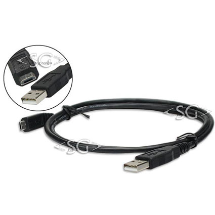 Шнур 2.0 USB A MALE- micro USB 5P 1,0м