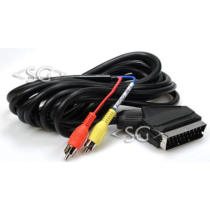 Шнур SCART-2*RCA 3 м