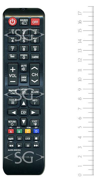 Пульт дистанционного управления для SAMSUNG AA59-00630A 3D