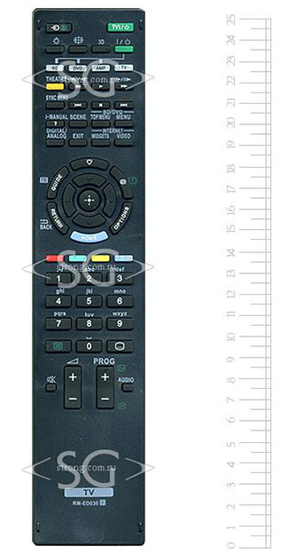 Пульт дистанционного управления для SONY RM-ED030 3D