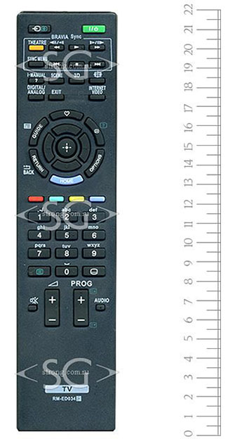 Пульт дистанционного управления для SONY RM-ED034 3D