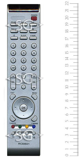 ����� �������������� ���������� ��� BBK RC60021 tv LT4005S/3204/3209/3709/2607   /  CAMERON tv 3707,2607,3707
