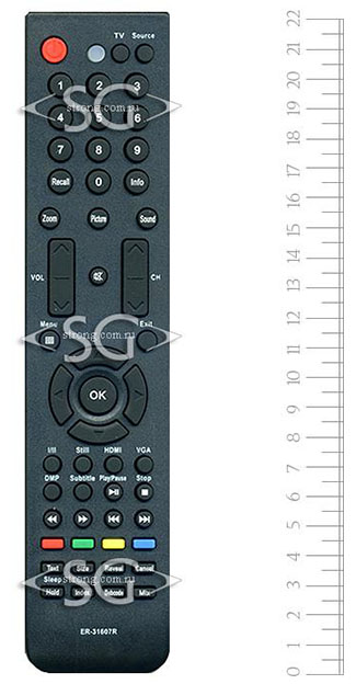 ����� �������������� ���������� ��� ROLSEN ER-31607R tv  RL-24L1003F  � ��.