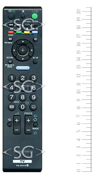 Пульт дистанционного управления для SONY RM-ED038 tv+dvd
