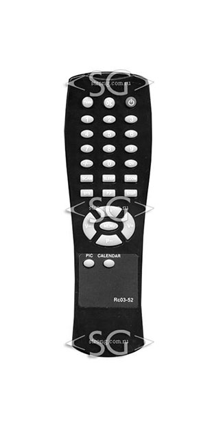 Пульт дистанционного управления для SUPRA RC03-52 / VR Rc03-52 tv CT-14CNGS и др.