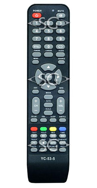 Пульт дистанционного управления для HYUNDAI YC-53-5 tv H-LED24V21T2 , H-LED32V21T2 и др.