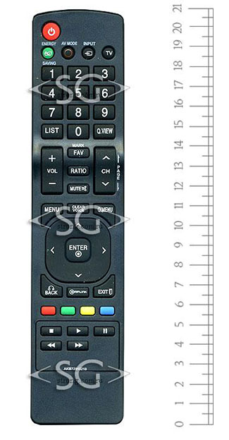 Пульт дистанционного управления для LG AKB72915210