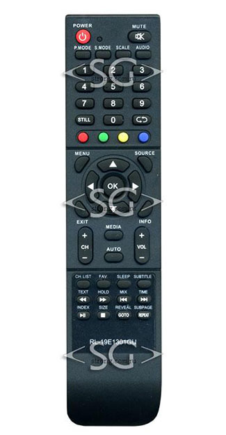 Пульт дистанционного управления для ROLSEN tv RL-19E1301GU, RL-32D1307 и др. /RUBIN tv RB-19SE5, RB-24SE5 и др.