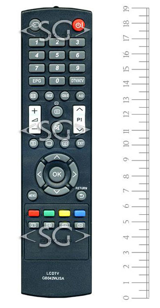 Пульт дистанционного управления для SHARP GB042WJSA tv LC-32LE144RU и др.