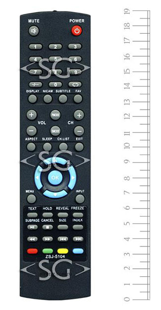 ����� �������������� ���������� ��� FUSION ZSJ-5104 tv FLTV-16C10, FLTV-19C10, FLTV-22C10 � ��. / LENTEL tv LTS1903 / ORION OLT-16100. OLT-19100/ SUPRA
