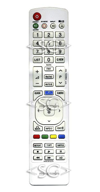 Пульт дистанционного управления для LG AKB72915279 белый