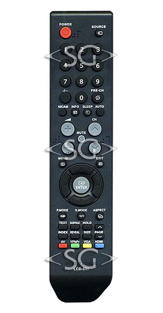 Пульт дистанционного управления для SHIVAKI LCD-831 tv STV-19L6 и др./ GENERAL LCD-831 tv 19GL28 и др./ORION LCD-831