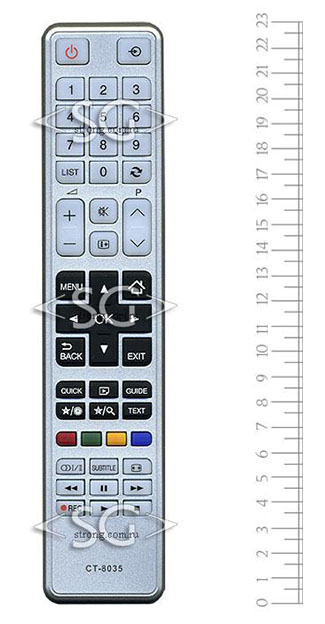 Пульт дистанционного управления для TOSHIBA CT-8035 tv 32D3454DB и др.
