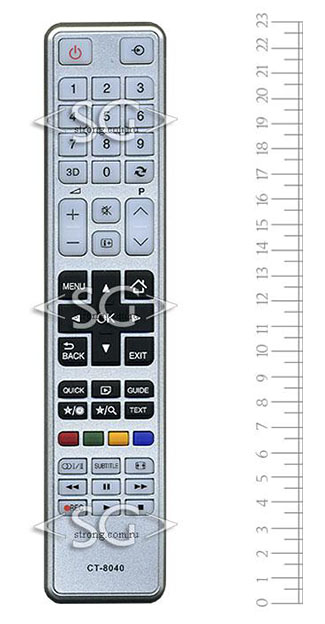����� �������������� ���������� ��� TOSHIBA CT-8040 3D     tv  32D3454DB   � ��.