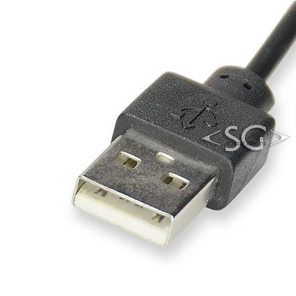 Шнур 2.0 USB A MALE- micro USB 5P 0,5м ток 2А белый