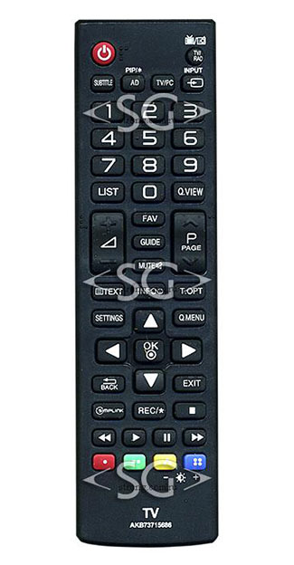 Пульт дистанционного управления для LG AKB73715686 pip