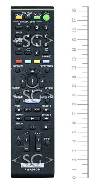Пульт дистанционного управления для SONY RM-ADP054 AV SYSTEM home theater BDV-E970W и др.