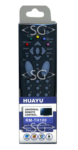 Пульт дистанционного управления для THOMSON universal RM-TH100 (корпус типа RCT100 7 кодов) блистер