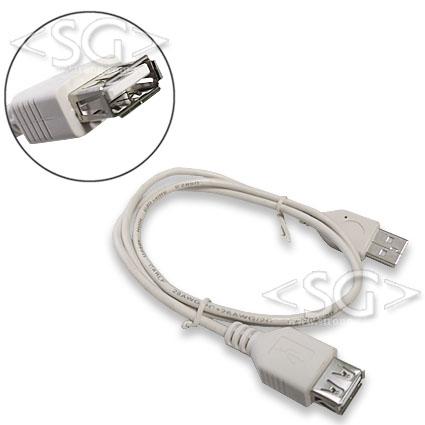 ���� 2.0 USB A MALE-A FEMALE (���������� USB)   0,75�