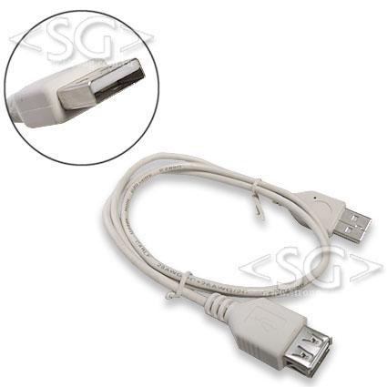���� 2.0 USB A MALE-A FEMALE (���������� USB)   0,75�