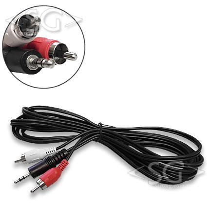 ���� 2*RCA ������� - 3,5 �� ������ ������ (�����)  3 �.