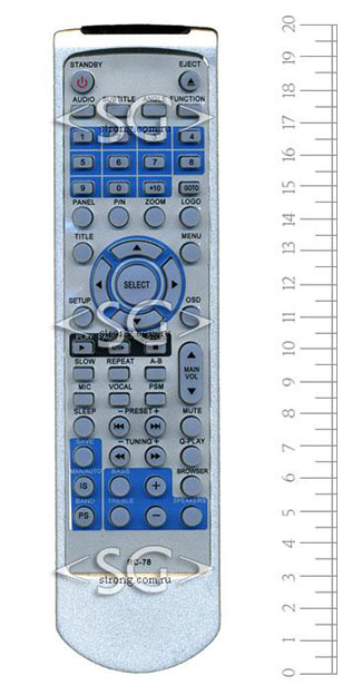 Пульт дистанционного управления для BBK RC-78 home theater