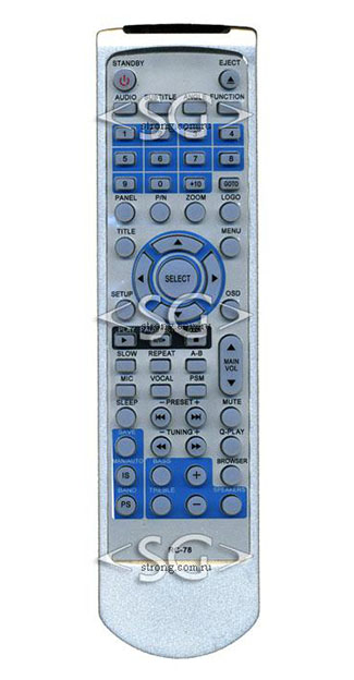 Пульт дистанционного управления для BBK RC-78 home theater