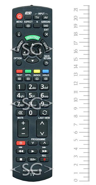 ����� �������������� ���������� ��� PANASONIC N2QAYB000752, N2QAYB000785 VIERA, 3D